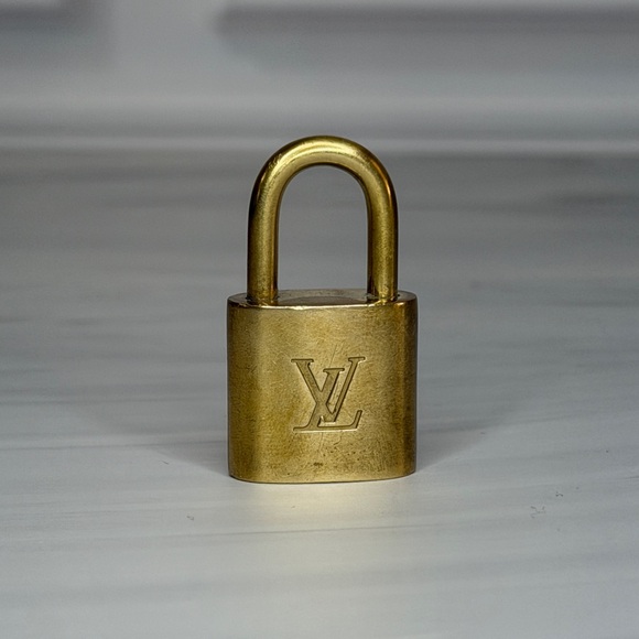 Louis Vuitton Accessories - Louis Vuitton Brass Padlock / Lock Charm – NO KEY